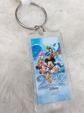 SALE 2/$10 Disney Florida souvenir keychain from 2022 Mickey Mouse, Minnie Mouse